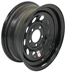 Dexstar Steel Mini Mod Trailer Wheel - 14" x 5-1/2" Rim - 5 on 4-1/2 - Black - AM20315