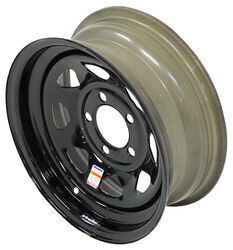 Dexstar Steel Spoke Trailer Wheel - 14" x 5-1/2" Rim - 5 on 4-1/2 - Black Powder Coat - AM20353
