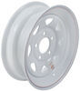Dexstar Steel Spoke Trailer Wheel - 15" x 5" Rim - 5 on 5 - White Powder Coat