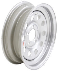 Dexstar Steel Mini Mod Trailer Wheel - 15" x 5" Rim - 5 on 4-1/2 - Silver Powder Coat - AM20436