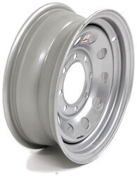 Dexstar Steel Mini Mod Trailer Wheel - 16" x 6" Rim - 8 on 6-1/2 - Silver Powder Coat