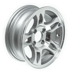 Aluminum Split Spoke Trailer Wheel - 13" x 5" Rim - 4 on 4 - AM22322HWT