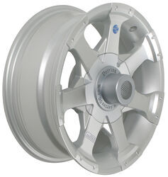 Aluminum Hi-Spec Series 6 Trailer Wheel - 15" x 6" Rim - 5 on 4-1/2 - AM22651