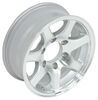 Aluminum Sendel Series T02 Machined Trailer Wheel - 15" x 6" Rim - 6 on 5-1/2