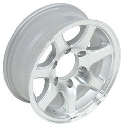 Aluminum Sendel Series T02 Machined Trailer Wheel - 15" x 6" Rim - 6 on 5-1/2 - AM22654