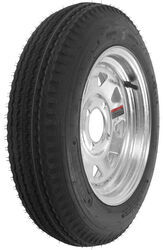 Kenda 4.80-12 Bias Trailer Tire with 12" Galvanized Wheel - 4 on 4 - Load Range B - AM30550