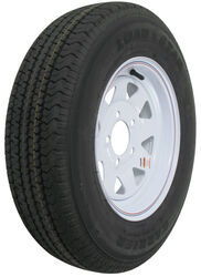 Karrier ST175/80R13 Radial Trailer Tire with 13" White Wheel - 5 on 4-1/2 - Load Range C - AM31951