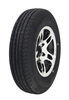 Karrier ST175/80R13 Radial Trailer Tire w/ 13" Aluminum Wheel - 5 on 4-1/2 - LR D - Black