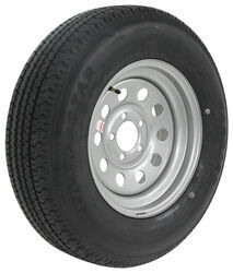 Kenda Karrier ST205/75R15 Radial Trailer Tire w/ 15" Silver Mod Wheel - 5 on 4-1/2 - LR D - AM32418DX