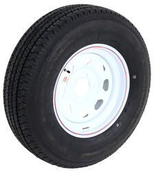 Karrier ST225/75R15 Radial Tire with 15" White Spoke Wheel - 5 on 4-1/2" - Load Range D