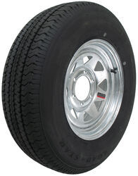 Karrier ST225/75R15 Radial Trailer Tire with 15" Galvanized Wheel - 6 on 5-1/2 - Load Range D
