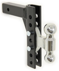 EZ Heavy Duty Adjustable Hitch with Combo Ball - 8" Drop/Rise - 14,000 lbs - AM3298