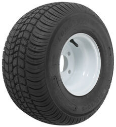 Kenda 215/60-8 Bias Trailer Tire with 8" White Wheel - 4 on 4 - Load Range C - AM3H290