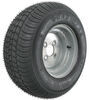 Kenda 205/65-10 Bias Trailer Tire with 10" Galvanized Wheel - 4 on 4 - Load Range C