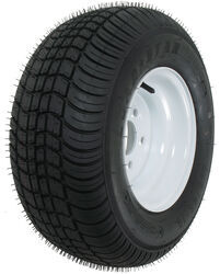 Kenda 205/65-10 Bias Trailer Tire with 10" White Wheel - 5 on 4-1/2 - Load Range C             