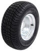 Kenda 205/65-10 Bias Trailer Tire with 10" Galvanized Wheel - 4 on 4 - Load Range D