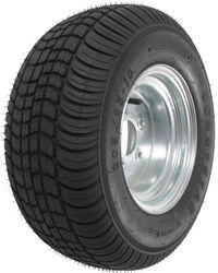 Kenda 205/65-10 Bias Trailer Tire with 10" Galvanized Wheel - 5 on 4-1/2 - Load Range E - AM3H490