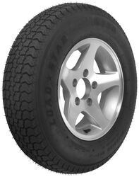 Loadstar ST185/80D13 Bias Trailer Tire with 13" Aluminum Wheel - 5 on 4-1/2 - Load Range D - AM3S339
