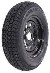 Loadstar ST205/75D15 Bias Trailer Tire w/ 15" Black Mod Wheel - 5 on 4-1/2 - Load Range C - AM3S664DX