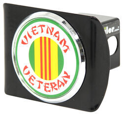 Vietnam Veterans Seal Trailer Hitch Receiver Cover - 2" Hitches - Color Emblem - AMG102401