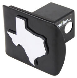State of Texas Chrome Emblem 2" Hitch Cover - AMGSTTXC