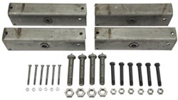 Triple-Axle Trailer Equalizer Kit for 2" Slipper Springs - 13-1/8" Long Equalizers - AP316