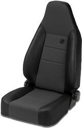 Bestop TrailMax II Sport - Fabric Front Seat - Black Denim - B3943815