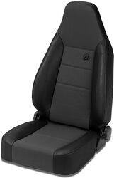 Bestop TrailMax II Sport - Fabric Front Seat - Black Denim                                          
