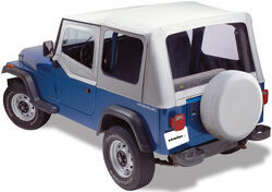 Bestop Replace-A-Top for Jeep - Charcoal - Half Door Skins - B5112009