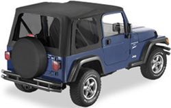 Bestop Replace-A-Top for Jeep - Black Diamond - Tinted Windows                                      