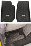 Bestop Custom Auto Floor Liners - Front and Rear - Black                                            