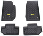 Bestop Custom Auto Floor Liners - Front and Rear - Black                                            