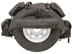 Bestop RoughRider Spare Tire Organizer for Jeep - 30" to 33" Tires - Black Diamond - B5413335