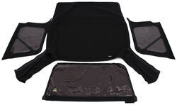 Bestop Supertop NX Soft Top for Jeep - Twill - Sunroof and Tinted Windows - Matte Black             