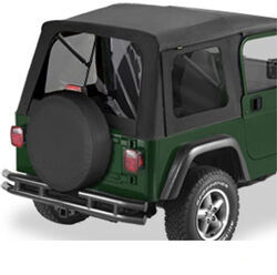 Tinted Window Kit for Bestop Supertop NX or Replace-A-Top - Black Twill                             