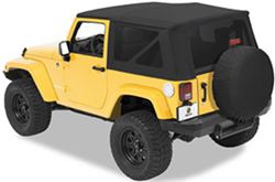 Bestop Sailcloth Replace-A-Top for Jeep - Black Diamond - Tinted Windows - B7913635