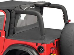 Bestop Duster Deck Cover for Jeep Wrangler 2003-2006 - Black Diamond                                