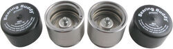 Bearing Buddy Bearing Protectors - Model 1980T-SS - Threaded - Stainless Steel (Pair) - BB1980T-SS