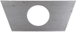 Bulldog Jack Support Plate - A-Frame - 2-1/3" Diameter Hole - BD003135