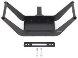 Bulldog Winch Hitch Mounted Winch Mounting Plate with Handles - 2" x 2" Hitch - BDW20011