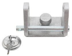 Blaylock EZ Lock Trailer Coupler Lock for 1-7/8", 2", and 2-5/16" Couplers - Aluminum