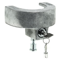 Blaylock EZ Lock Trailer Coupler Lock for 2-5/16" Lipped Couplers - Aluminum - Push Button - BLTL-34