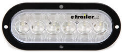 Optronics FLEET Count LED Backup Light for Truck or Trailer - Submersible - 6 Diodes - Clear Lens