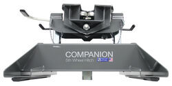 B&W Companion gooseneck-to-5th-wheel trailer hitch adapter.