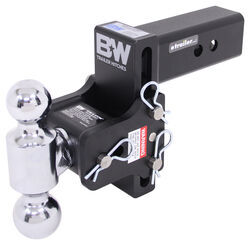 B&W Tow and Stow 2-ball mount.