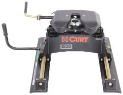 Curt Q20 5th Wheel Trailer Hitch w/ R20 Slider - Dual Jaw - 20,000 lbs