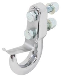 Curt Bolt On Tow Hook with Keeper - Chrome - 10,000 lbs