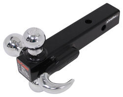 Curt Multi-Ball Mount w/ Tow Hook for 2" Hitches - C45675