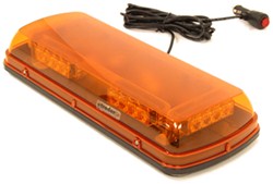 Blazer Amber Warning Light Bar - SAE Class II - LED - 12V - Magnetic Mount - 20 Flash Patterns - C4850AW