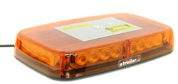 Blazer Mini Amber Warning Light Bar - LED - 12V - Magnetic Mount - 7 Flash Patterns - C4855AW
